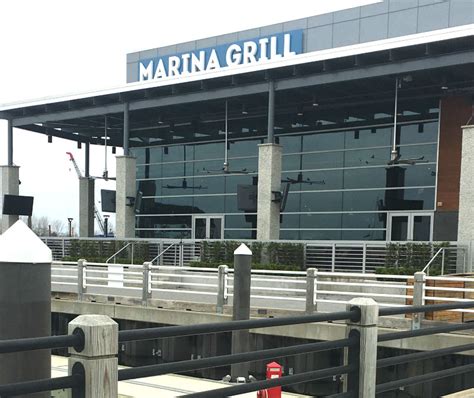 Marina grill - Visitors to the Marina & Grill can enjoy the sand volleyball court, outside gazebo, corn hole, and lounge chairs. On selected summer afternoons and evenings, the Grill will feature outdoor musical entertainment to enhance the waterfront experience. Whether arriving by land or water, visitors to the Wando River Marina & Grill will find a ...
